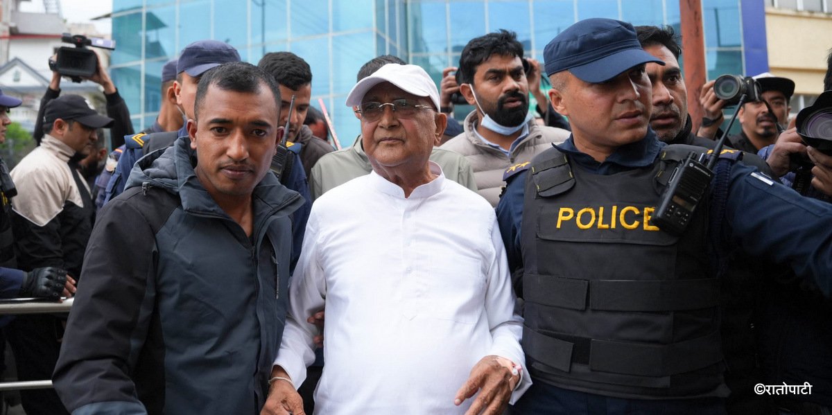 पक्राउ परेको १३ दिनमा ओलीलाई पत्नीको जिम्मा लगाइयो